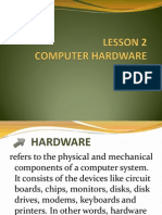 Lesson 2 Hardware