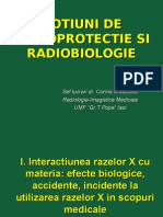 Notiuni de Radioprotectie Si Radiobiologie