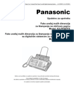 Panasonic Kx-fp207fx 218fx