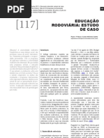 EDUCAÇÃO RODOVIÁRIA - ESTUDO DE CASO