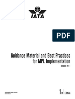 Guidance Material and Best Practices For MPL Implementation