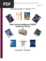 OSINT 2ool Kit OnThe Go Bag O Tradecraft