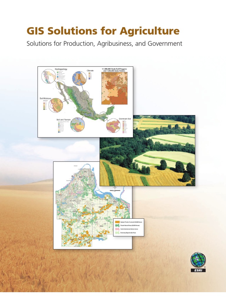 Gis Sols for Agriculture | Esri | Arc Gis