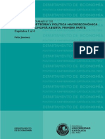 I ELEMENTOS DE TEORÍA Y POLÍTICA MACROECONÓMICA PARA UNA ECONOMÍA ABIERTA 1