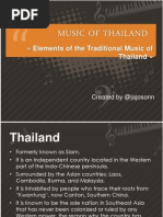 Download Elements of the Traditional Music of Thailand by jajosonn SN159134028 doc pdf