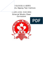 External Wushu Class Curriculum