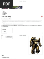 Flak (TF 2010) - Transformers Wiki