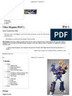 Ultra Magnus (WFC) - Transformers Wiki