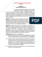 FECOPA - Nuevo Reglamento de Selecciones Nacionales 2013-14