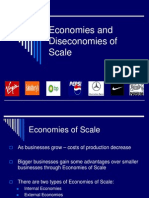 Economies and Diseconomies of Scale