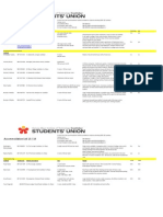 Accommodation List 13-14