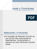 Relaciones y Funciones