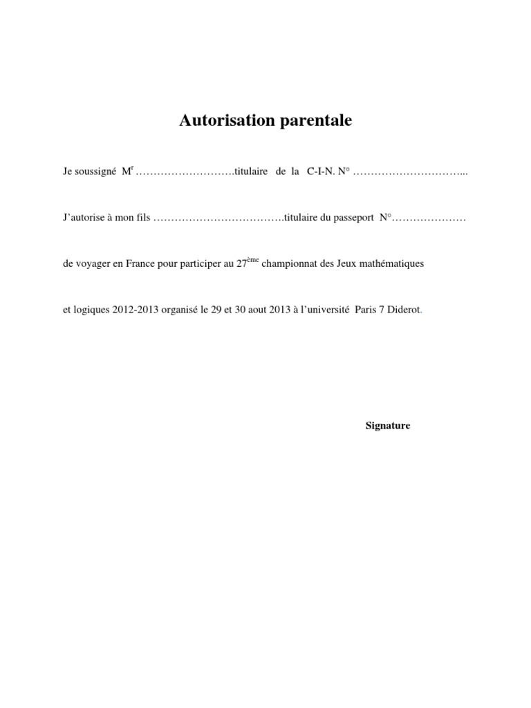 autorisation-parentale-de-voyage-en-france-pdf-sports-et-loisirs