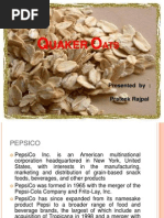 Download Quaker Oats by Prateek Rajpal SN159179365 doc pdf