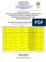 Informe de Inversiones Sector Educacion