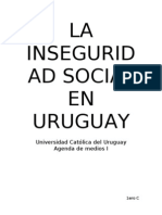 La Inseguridad Social en Uruguay