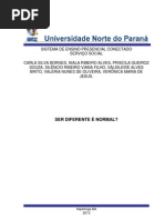 Trabalho Academico - Ser Diferente é Normal - CERTO