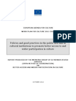 Policies and Good Practices - Workplan 2011-14