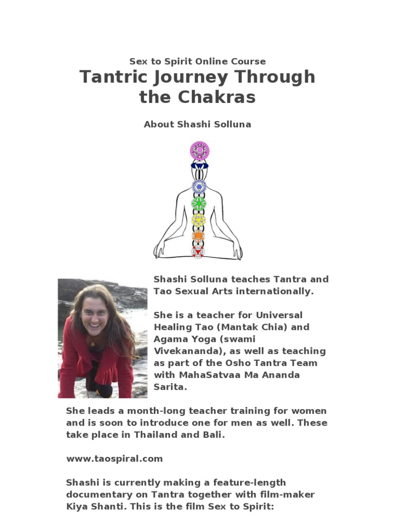 About Shashi Solluna | PDF | Tantra | Religious Faiths