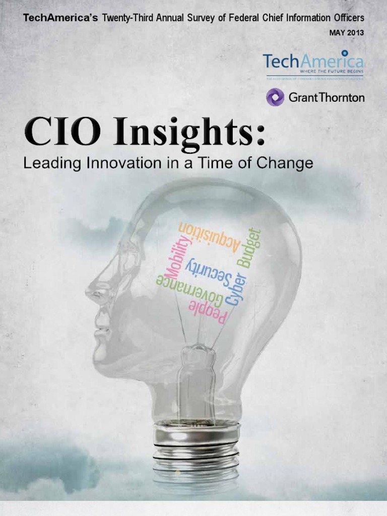 CIO Survey May 2013 v5 Low Res | PDF | Chief Information Officer ...