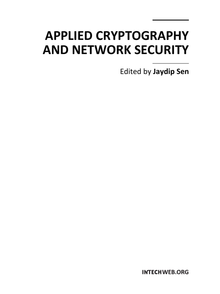 Applied Cryptography and Network Security | PDF | Cryptography ...