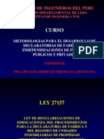 Diapositivas Exposicion Ley 27157 Total