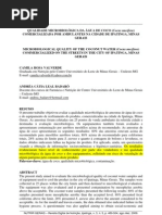 Artigo Qualidade Microbiologica Da Agua de Coco Mg