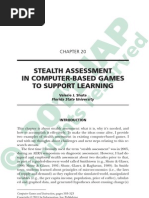 Stealth Assessment in Computer-Based Games To Support Learning