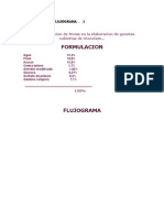 Formulacion y Flujograma