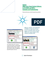 Agilent - 89600 Vector Signal Analysis Software for W-CDMA & HSPA+ Evaluation & Troubleshooting