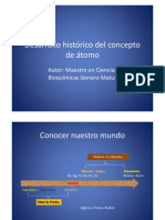 03 Desarrollo histórico del concepto de átomo