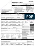 Housing Loan Application (HLA, HQP-HLF-068, V03)