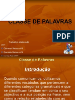 Classe de Palavras