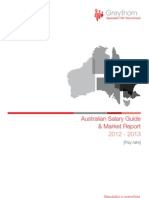 Greythorn Australia Salary Survey and Market Report 2012-2013