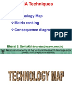 Technology Map Matrix Ranking Consequence Diagramme: PRA Techniques