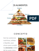 ALIMENTOS DIAPOSITIVAS