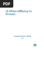 CA ARCserve® Backup for Windows AB_IMPL_W_ENU r165