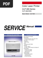 Samsung CLP 300 - Service Manual