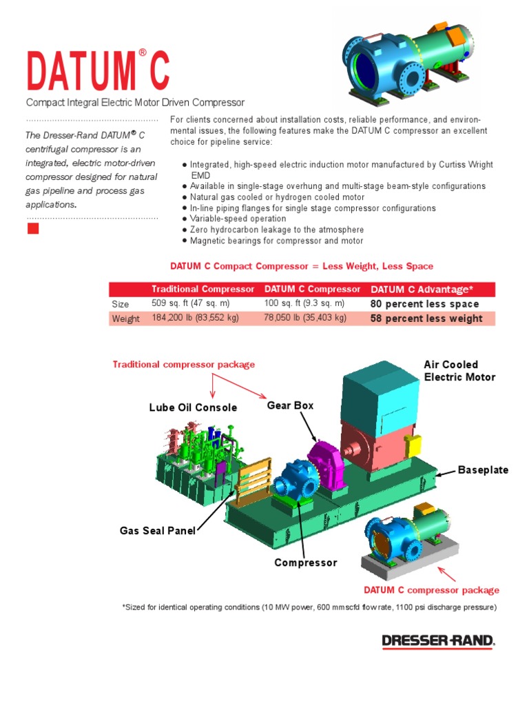 2099 Datum C Gas Compressor Natural Gas