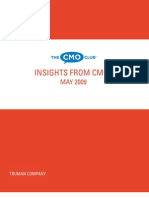 The CMO Club - CMO Insights - May 2009