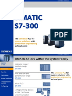 Simatic S7-300: The PLC For With As Focal Point