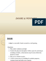 Chapter 6- Doors and Windows