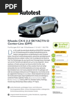 Mazda CX 5 2 2 Skyactiv D Center Line DPF