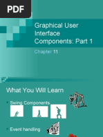 Graphical User Interface Components: Part 1