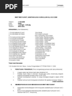 Cth surat memohon sponsor