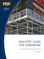 Formwork Guide To Good Practice | PDF