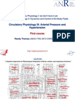 Circulatory Physiology III: Arterial Pressure and Hypertension