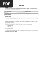 Trigger:: Input - Required Fields Field Value/Comments