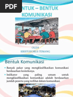 Download BENTUK - BENTUK KOMUNIKASI by kristotemang SN159360445 doc pdf
