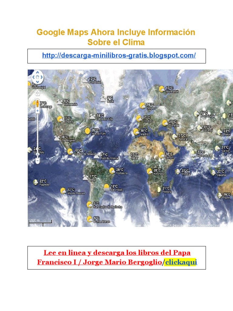 Google Maps Ahora Incluye Información Sobre El Clima | PDF | Negocios